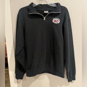 Women’s Black Quarter-Zip Sweater